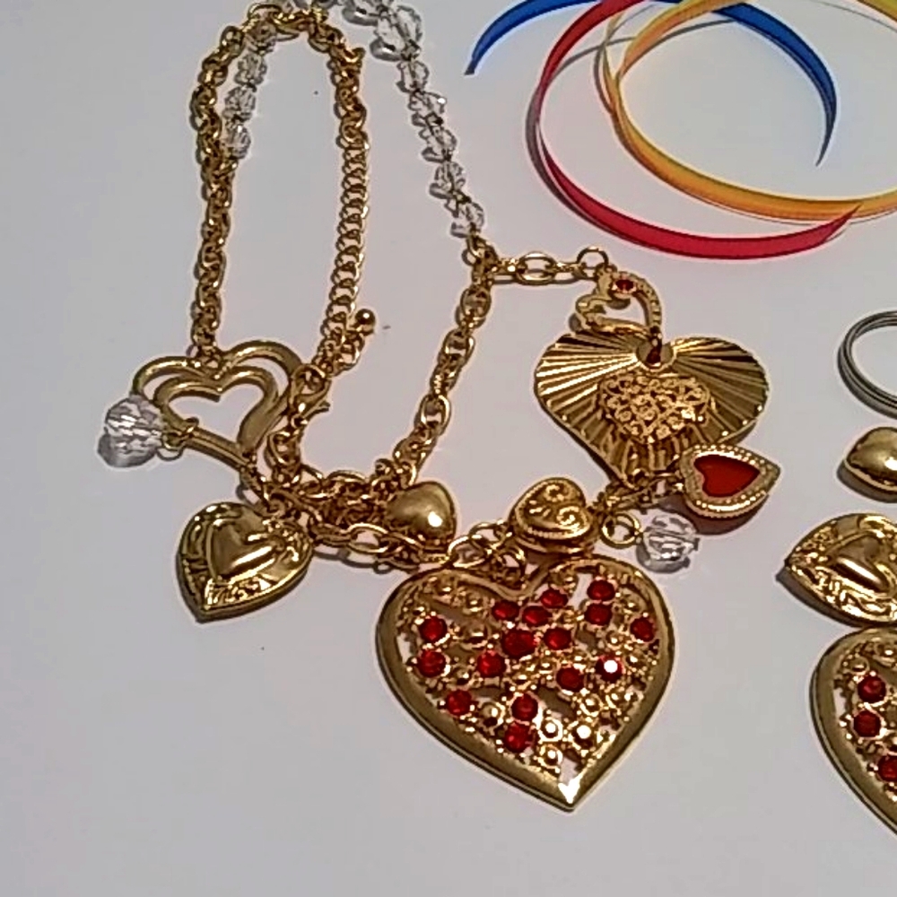 Heart necklace  crystal Australia